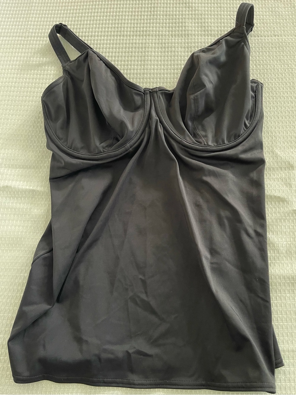 Freya Black Underwire Tankini - NWOT - 34FF (UK) / 34H (USA)